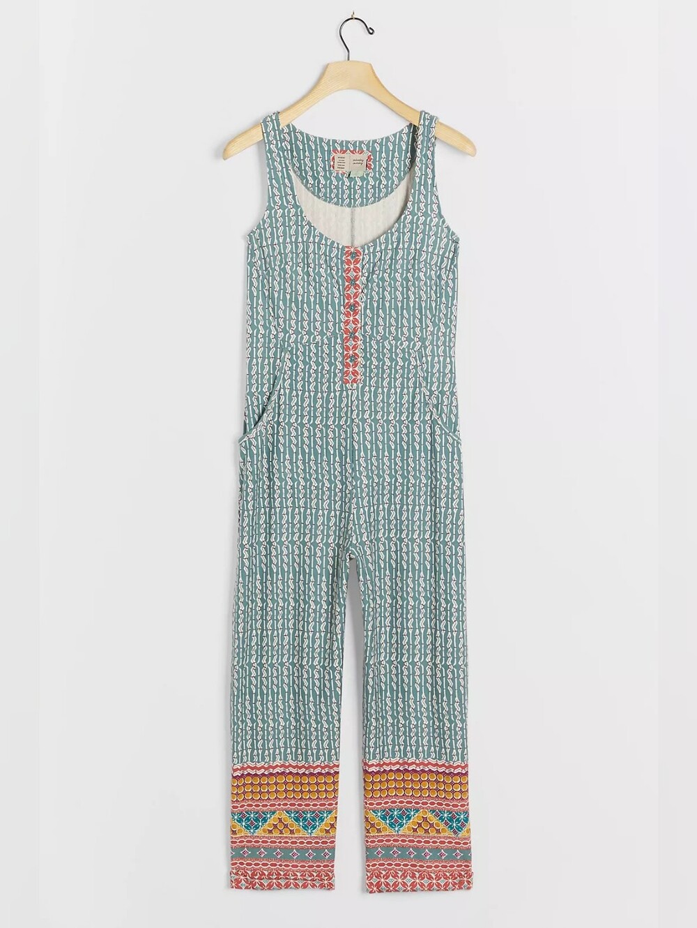 NEW Anthrpologie Saturday Sunday Cotton Jumpsuit, Size Medium